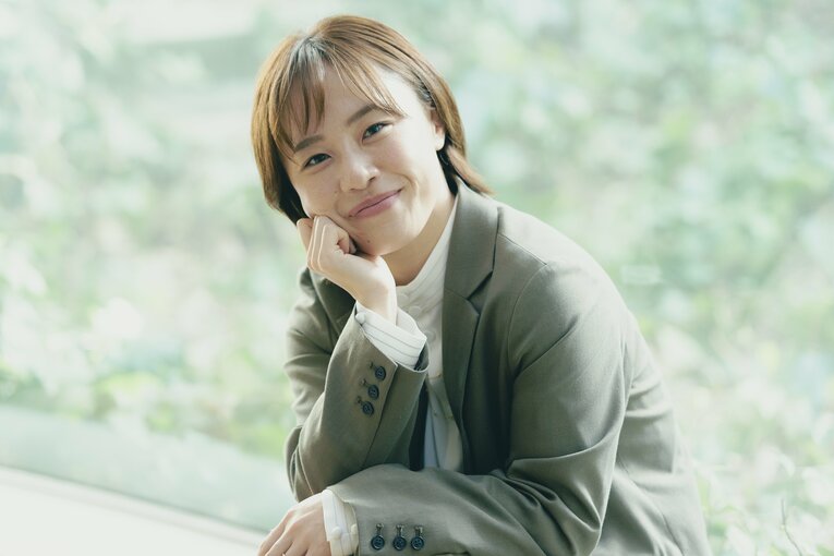 リオ五輪女子レスリング金メダリストの登坂絵莉さん　©Wataru Sato