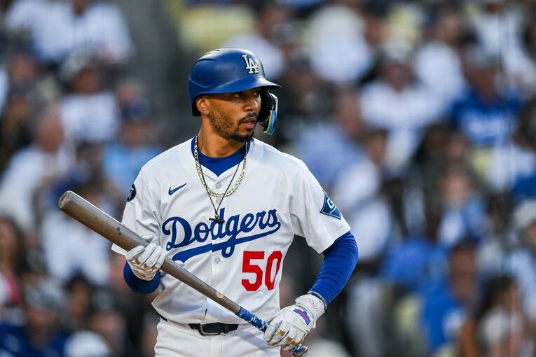 【常勝ドジャースと大谷らの”ステキな日常”／全100枚超】押しも押されもせぬチームリーダーの1人、ベッツ…写真はまだまだ続きます　©Nanae Suzuki