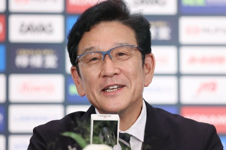 WBCで侍ジャパンを世界一に導いた栗山英樹監督 ／ photograph by JIJI PRESS