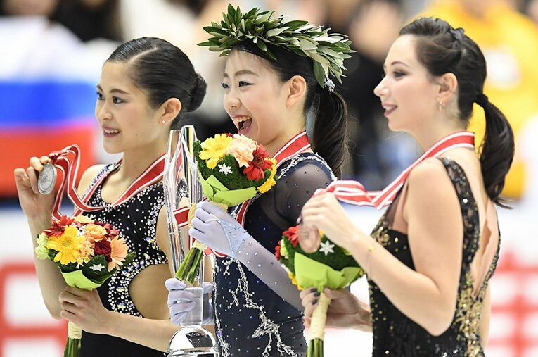 シニア1年目の紀平 ／ photograph by Asami Enomoto