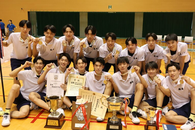 昨夏のインターハイを制した鎮西高校　©︎Yuko Tanaka