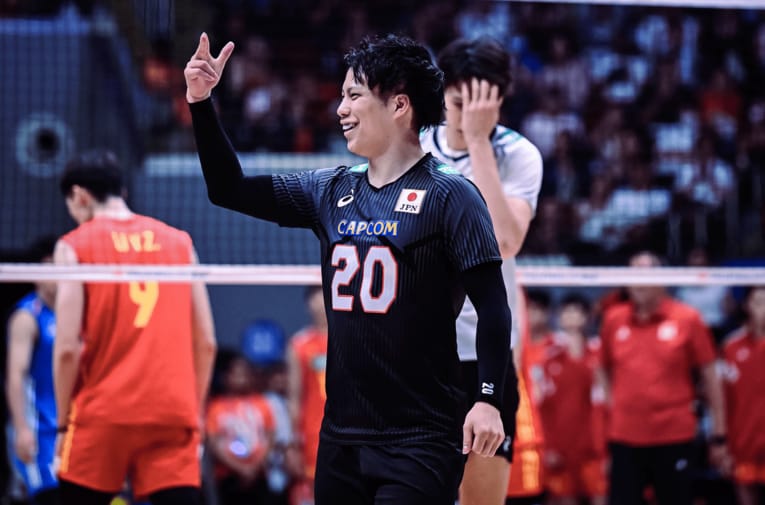 山本智大　©︎FIVB