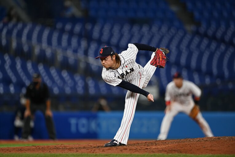 コンディション不良で東京五輪出場を辞退した菅野智之に代わって、侍ジャパンに招集された伊藤大海　©JMPA／Naoya Sanuki