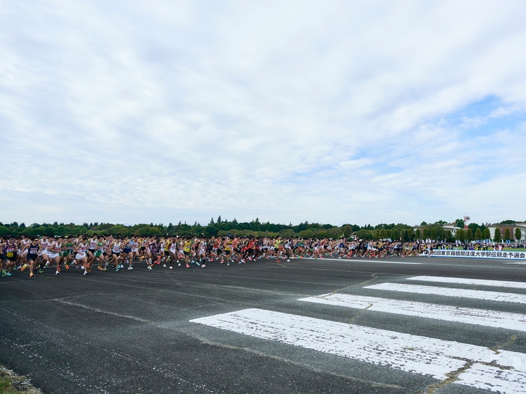 昨年の予選会は22位　©Yuki Suenaga