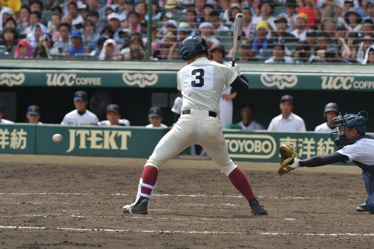 準決勝の対済美戦　©Hideki Sugiyama