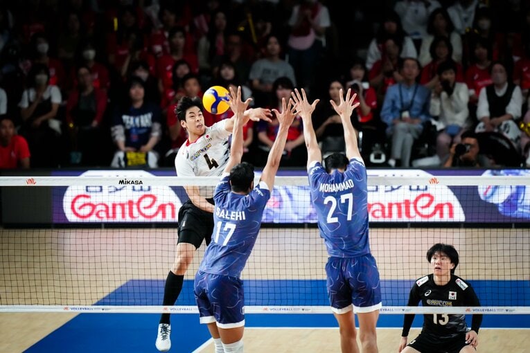 宮浦健人（VNLイラン戦）©︎Volleyball Wrold