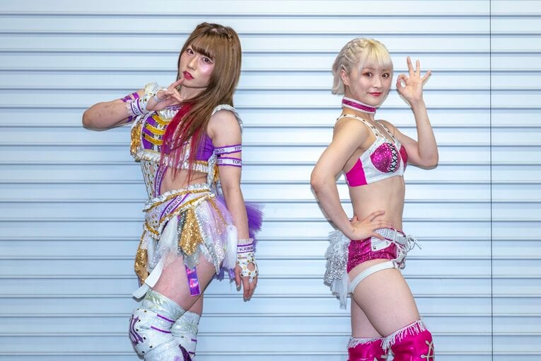 「かけがえのない存在、かな」ついにタッグ再結成、中野たむ＆なつぽいは息が合わないから強い？「譲り合ったらウチらじゃない」《Wグラビア対談》(45)