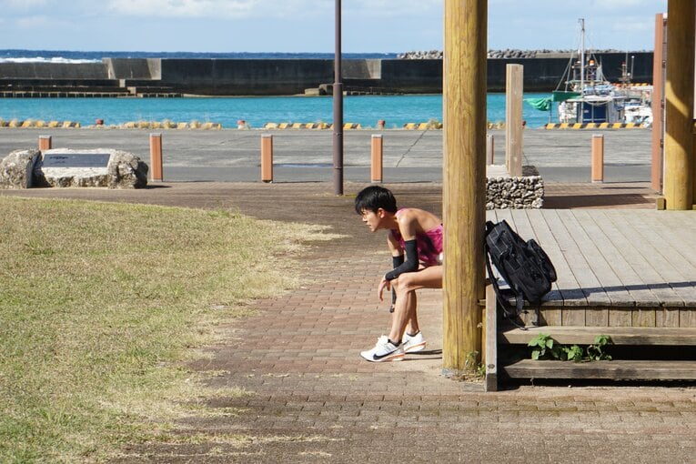 【今年1月の鹿児島合宿の様子…吉居大和のカット集】©Number Web