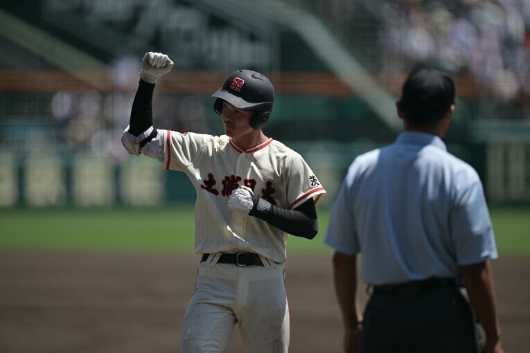 「上のステージでも長くプレーできそう」土浦日大・後藤陽人　©Hideki Sugiyama