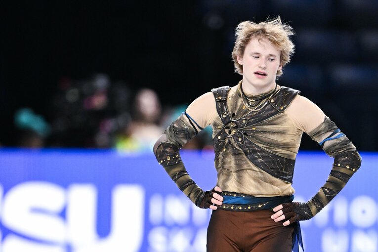 GPファイナルで圧巻の優勝を果たしたイリア・マリニン　©Asami Enomoto