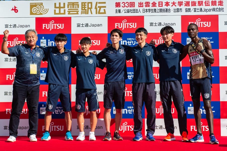 〈出雲駅伝〉逆転劇もなし…初出場の東京国際大学が5強に圧勝できた「ヴィンセントだけじゃない」4つの勝因<Number Web> photograph by Nanae Suzuki