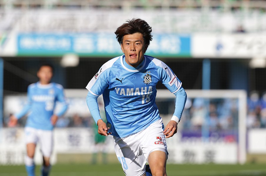 <Have a Dream 夢追い人の挑戦>ジュビロ磐田・小川航基が目指す場所。<Number Web> photograph by J.LEAGUE