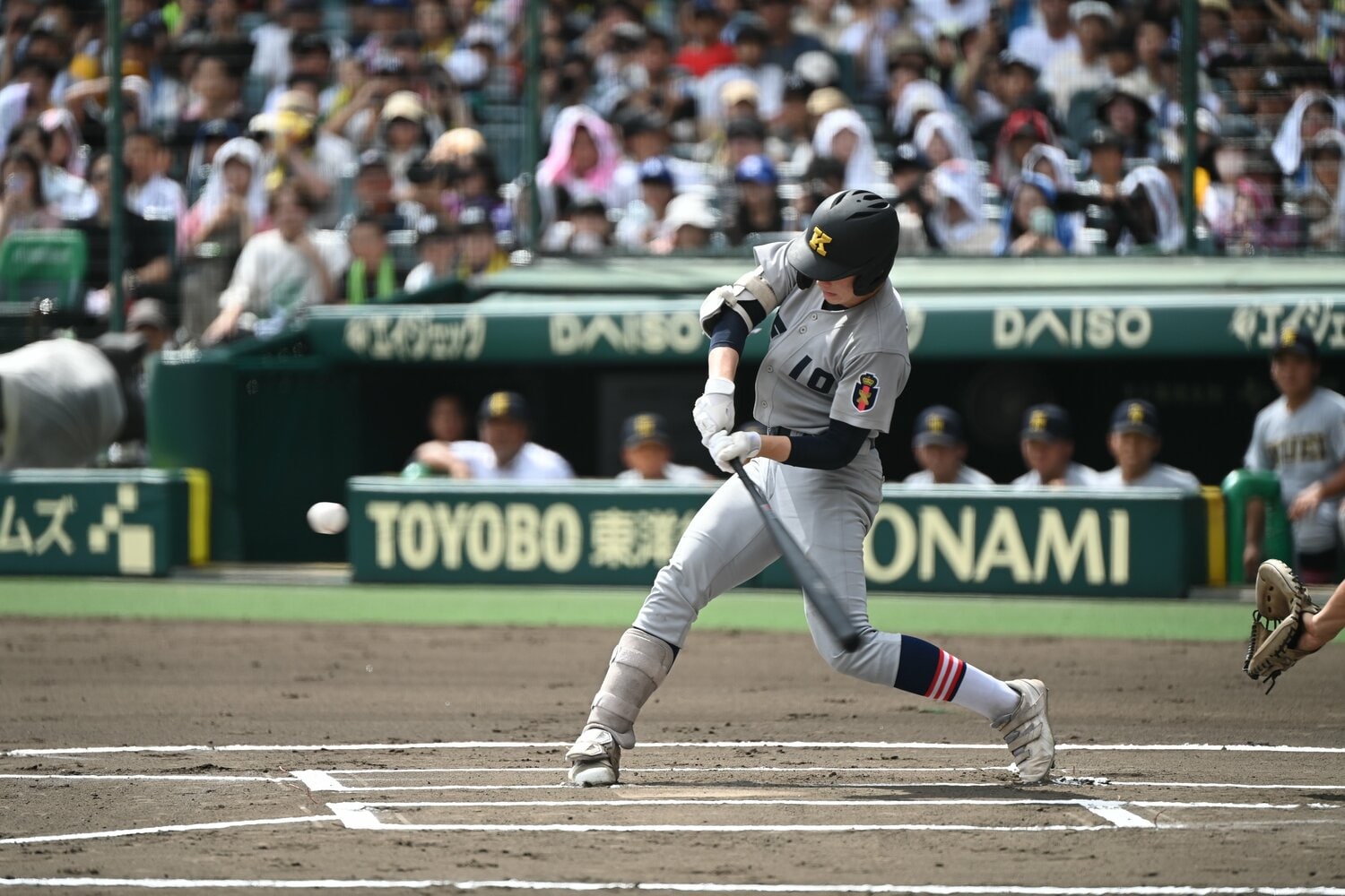 先頭打者弾を放った丸田 ©Naoya Sanuki