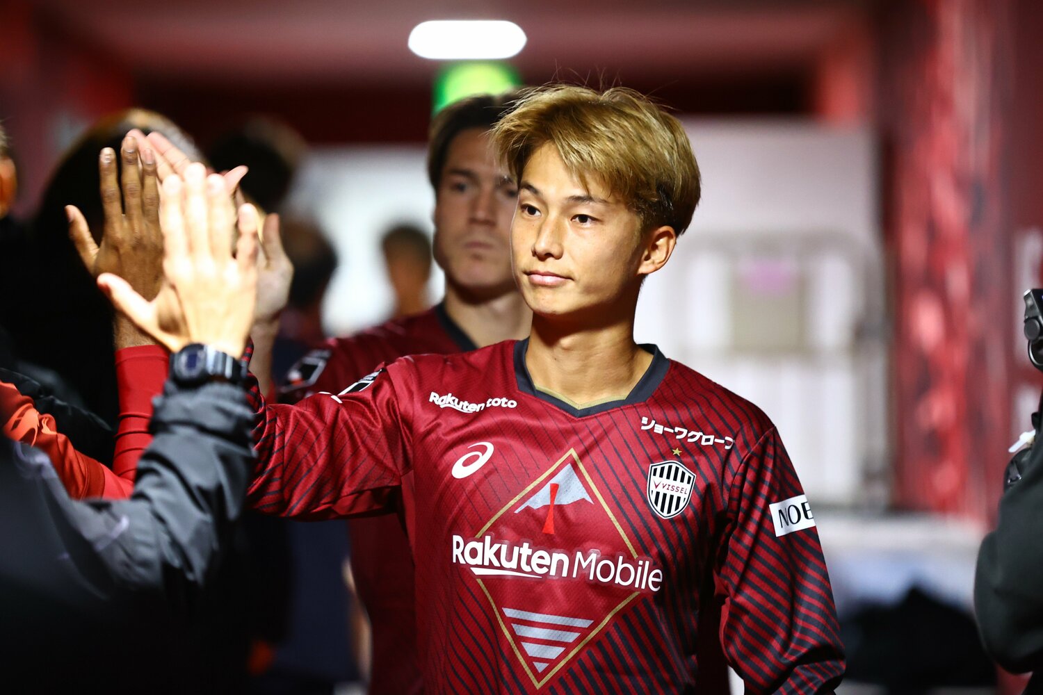 昨季、東京ヴェルディから加入したMF井出遥也（30歳）。優勝を決めた第33節の名古屋グランパス戦では先制ゴールを決めた　©J.LEAGUE