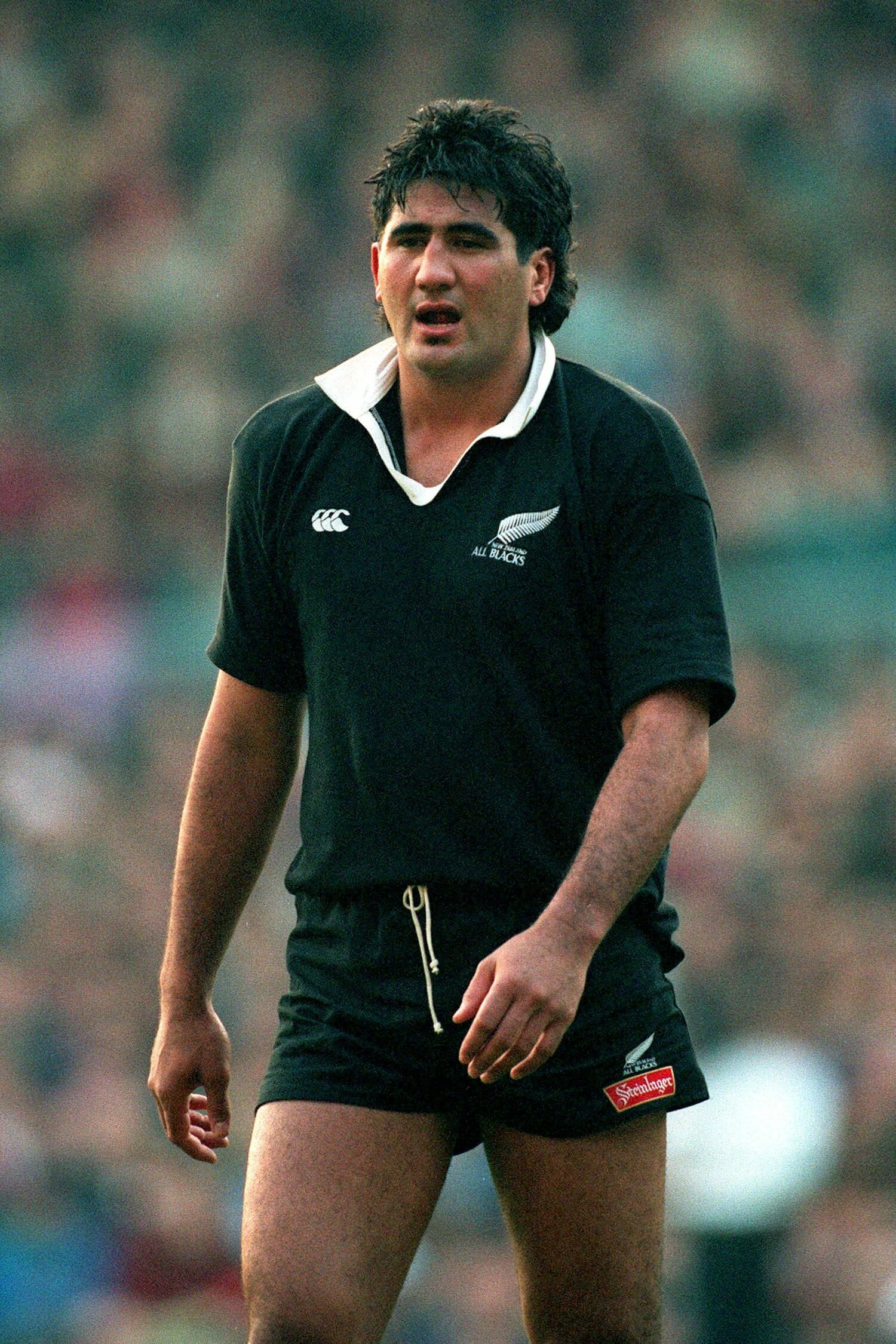 28年前の決勝戦。ニュージーランド代表として出場していたジェイミー・ジョセフ　©AFLO