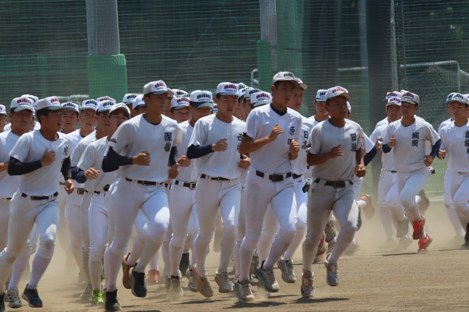 新チームは敗戦翌日にスタート。全体走ひとつから心を入れ替えた ©Yuki Kashimoto