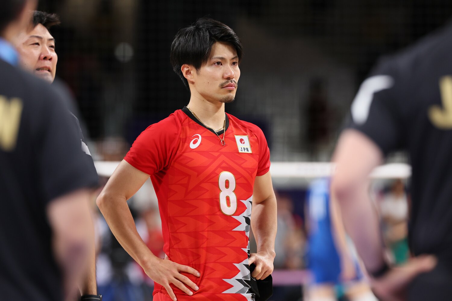 イタリア戦後の関田　©︎Asami Enomoto/JMPA