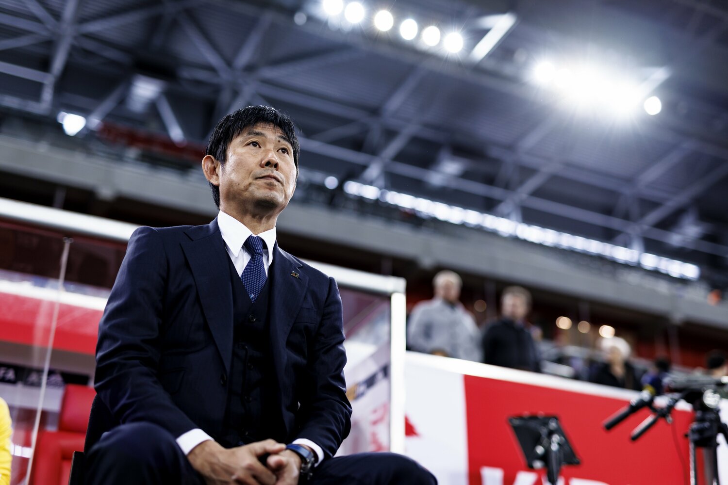 サッカー日本代表・森保一監督　©︎Kiichi Matsumoto