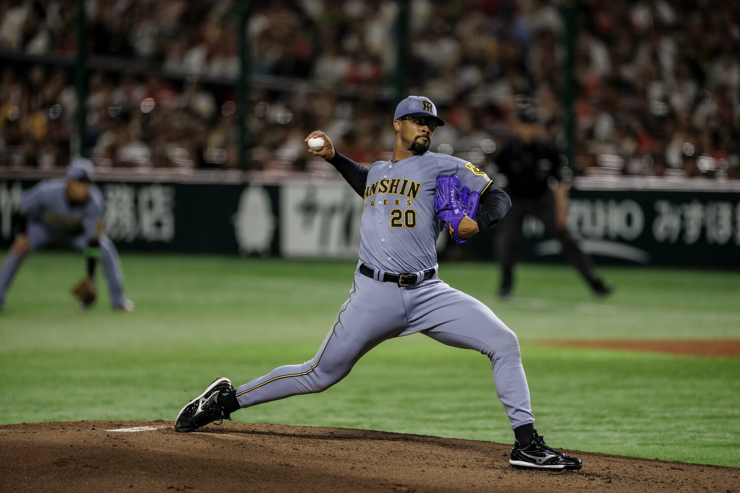 第2戦で先発し、2回9失点となったデュプランティエ　©Kiichi Matsumoto