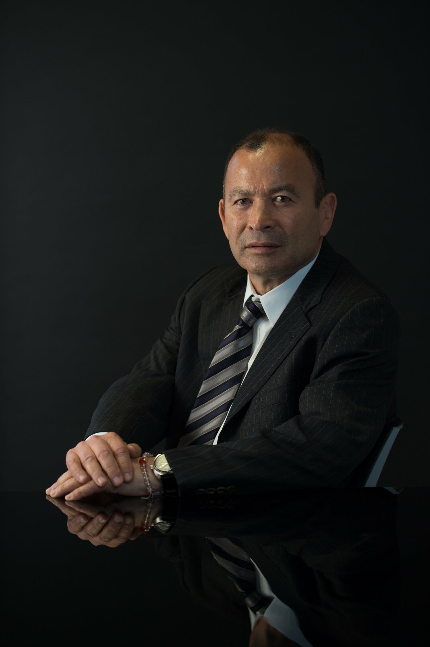 五郎丸へのアプローチの仕方にもエディー流の考えがあった　©Takuya Sugiyama