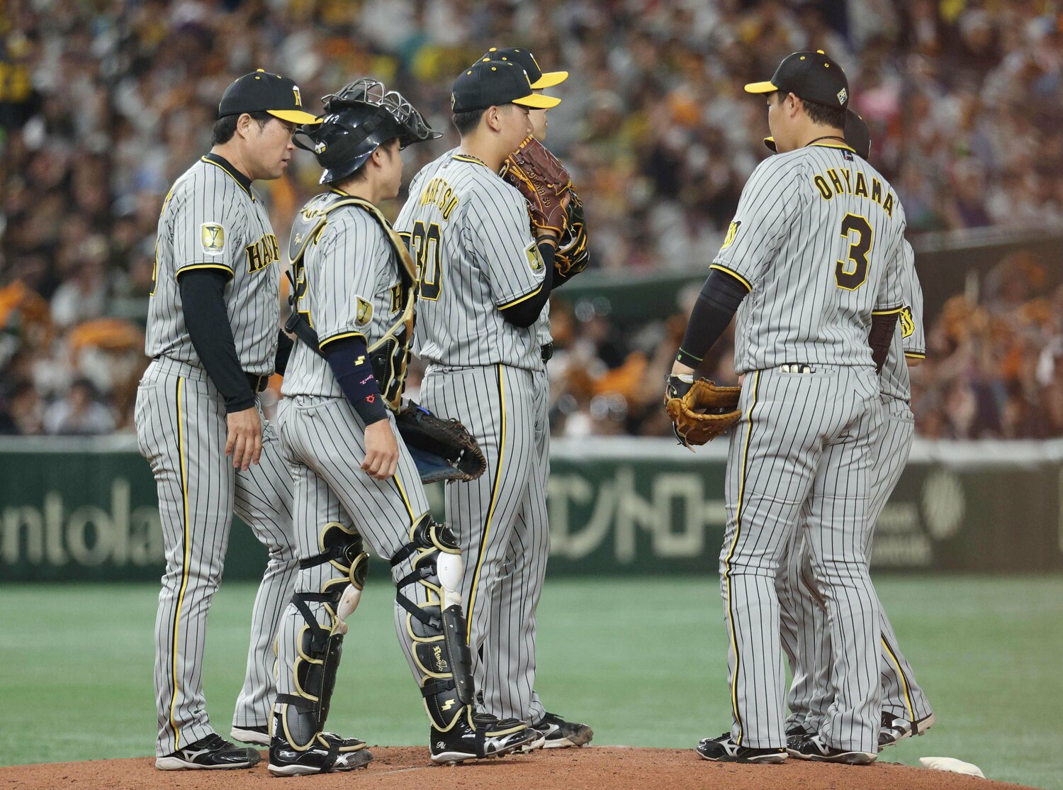 今季は初、プロとして2戦目となる先発登板はほろ苦いものとなった門別　©JIJI PRESS