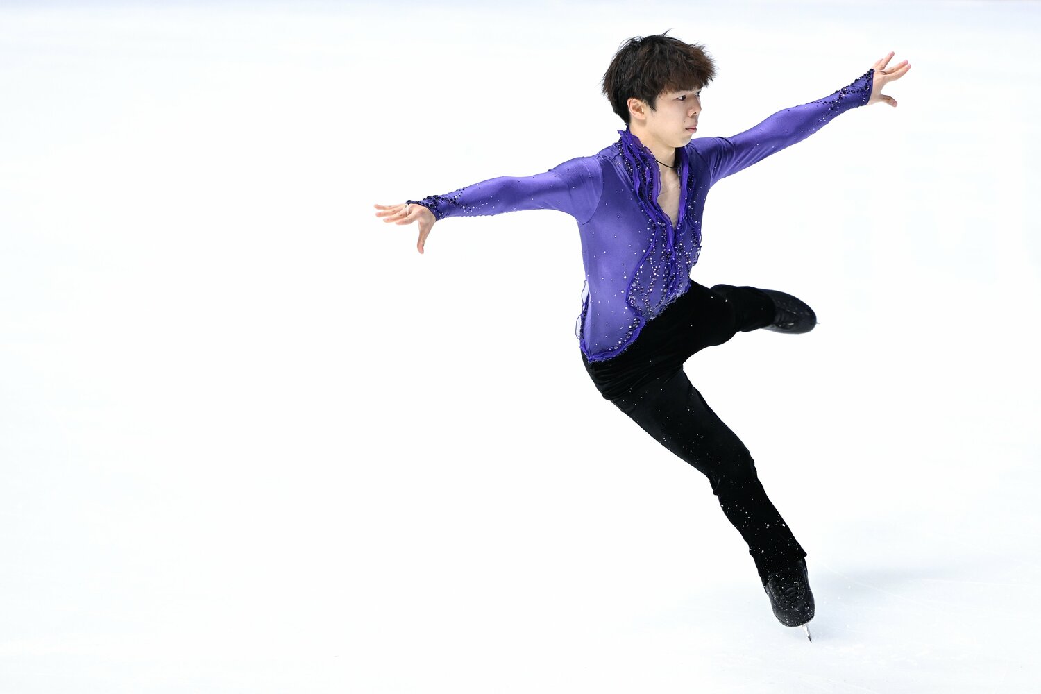 NHK杯ショートの佐藤駿の演技 ©️Asami Enomoto