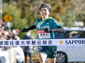 青学大・原晋監督の名采配「“サプライズ”黒田朝日5区は1週間前に決まった」じつは“誤算”も…「体調不良で1区当日変更」3分25秒大逆転はこうして生まれた