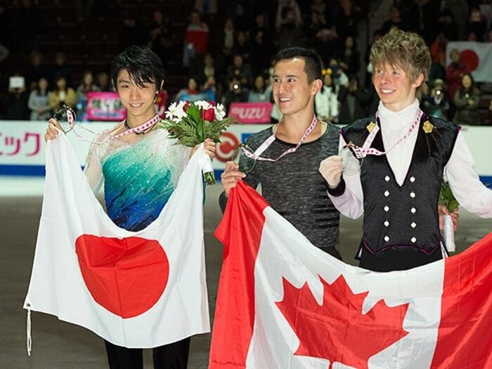 スケートカナダは予想外の展開に。P・チャン連覇と羽生結弦2位スタート。＜Number Web＞ photograph by Asami Enomoto