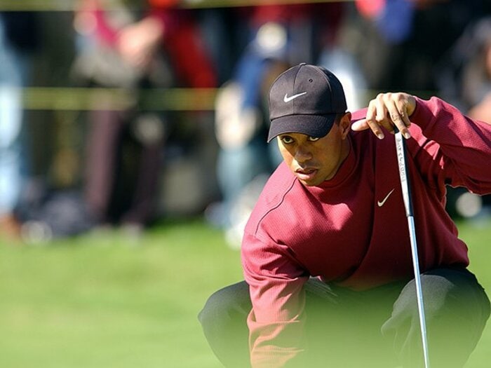 松山英樹がウッズの復活を望む理由。12年前に見た“あの目”をもう一度。＜Number Web＞ photograph by AFLO
