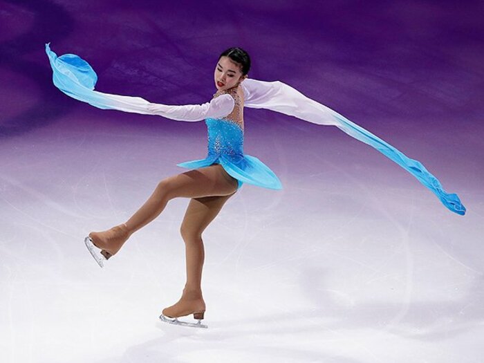 全米フィギュアの女子もチェン!?新女王は中国系米国人で、まだ17歳。<Number Web> photograph by AFLO