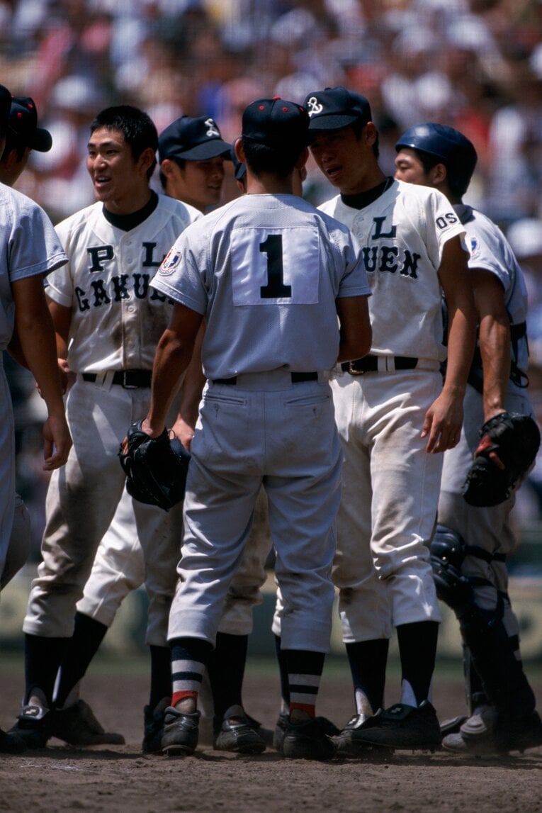 PL学園戦の松坂　©Hideki Sugiyama