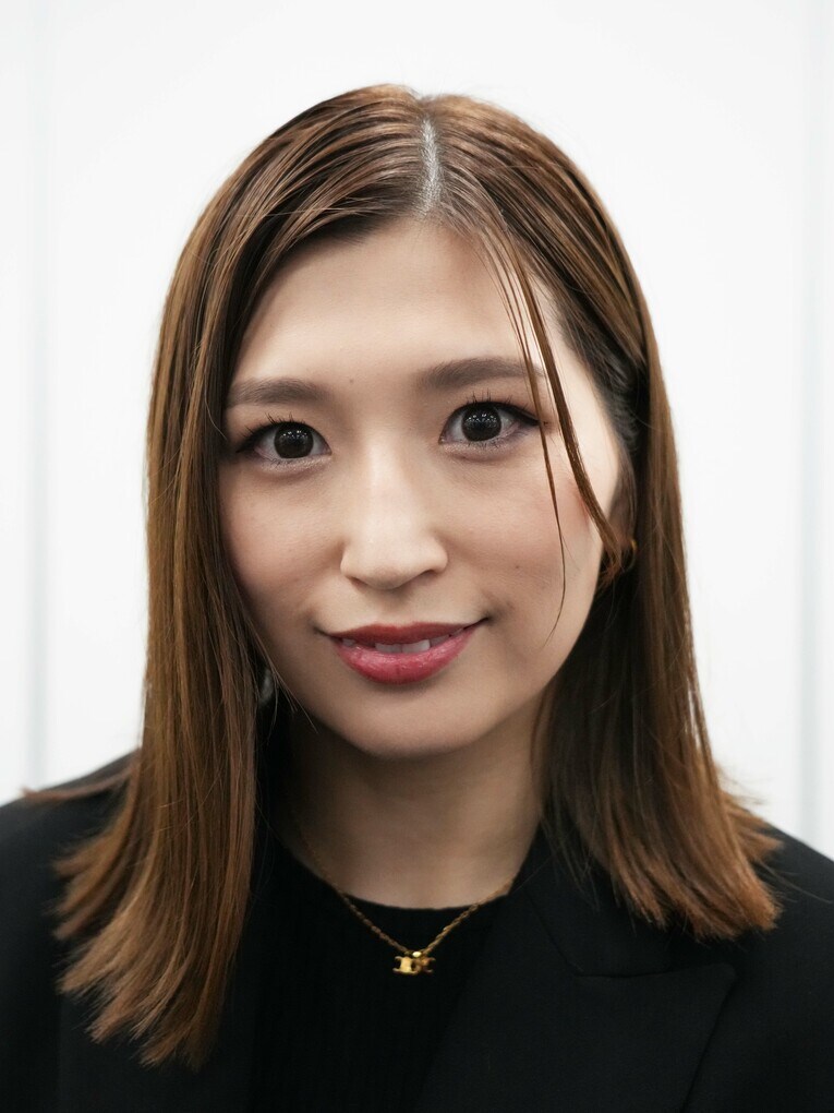 青野未来。背番号39　©Essei Hara