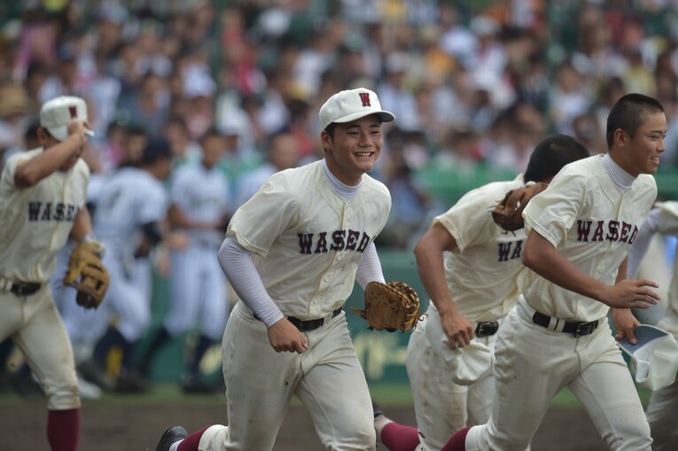 第97回全国高校野球選手権大会　準決勝　仙台育英×早稲田実業　©︎Hideki Sugiyama