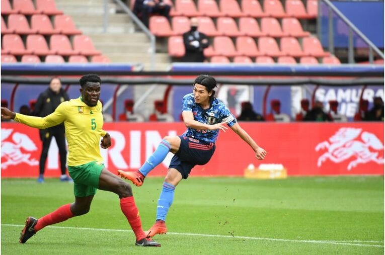 久保建英もまずまず…森保J、カメルーン戦が物足りなくも「価値があった」理由と3バックの意味(6) ／ photograph by JFA