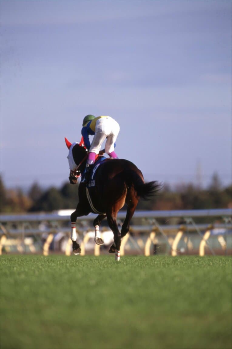 97年ジャパンC、エアグルーヴ　©Takuya Sugiyama