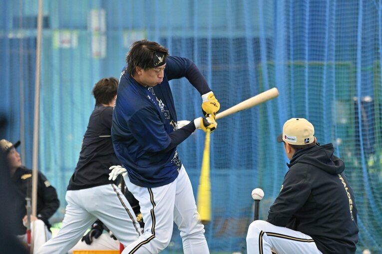 【オリ戦士】2025年宮崎春季キャンプより。汗を流す選手たちの姿　©️Hideki Sugiyama