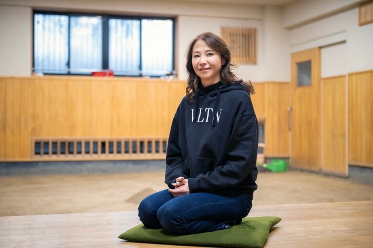 現在の西脇充子さん　©Takuya Sugiyama