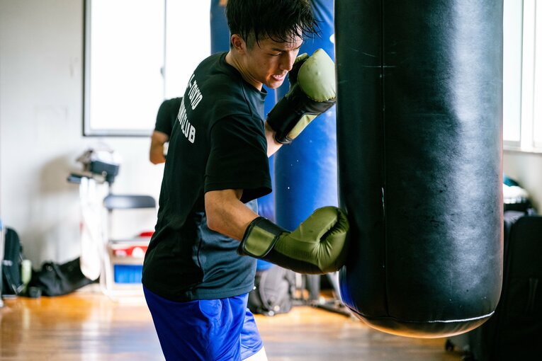 東京大学ボクシング部・伊藤朝樹　©︎Nanae Suzuki