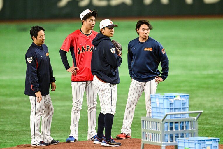 2023年WBC開幕戦前日の今永　©Nanae Suzuki