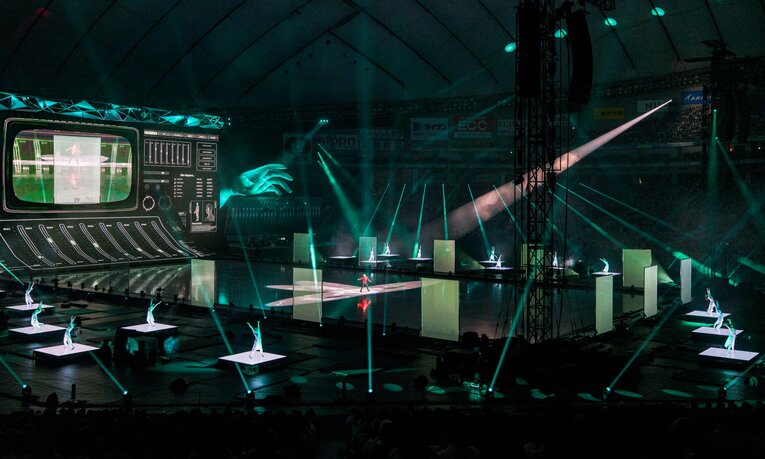 Perfumeなどの振付を手掛けるMIKIKO氏が演出を担当した　©2023 GIFT Official