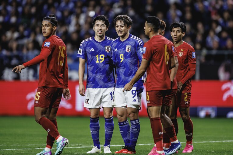 ミャンマー戦（W杯アジア2次予選）　©︎Kiichi Matsumoto