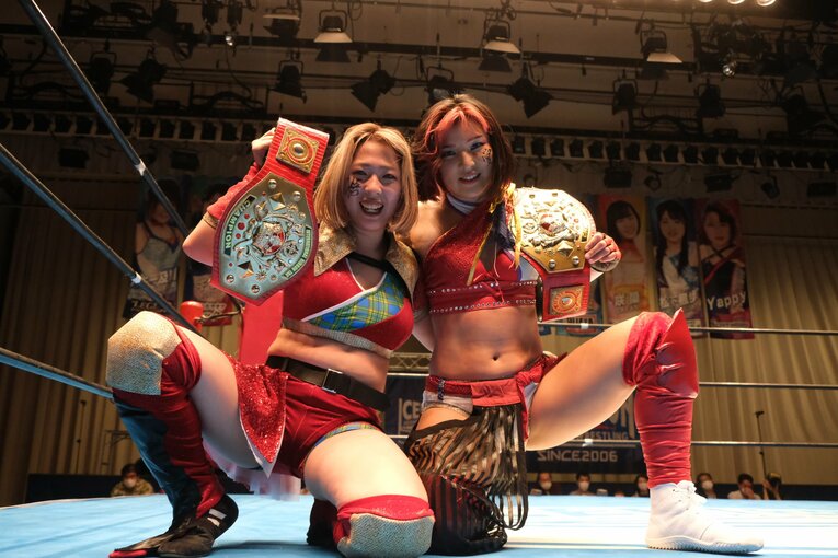 9月には新世代の星いぶきとアイスリボンでタッグ王座を獲得