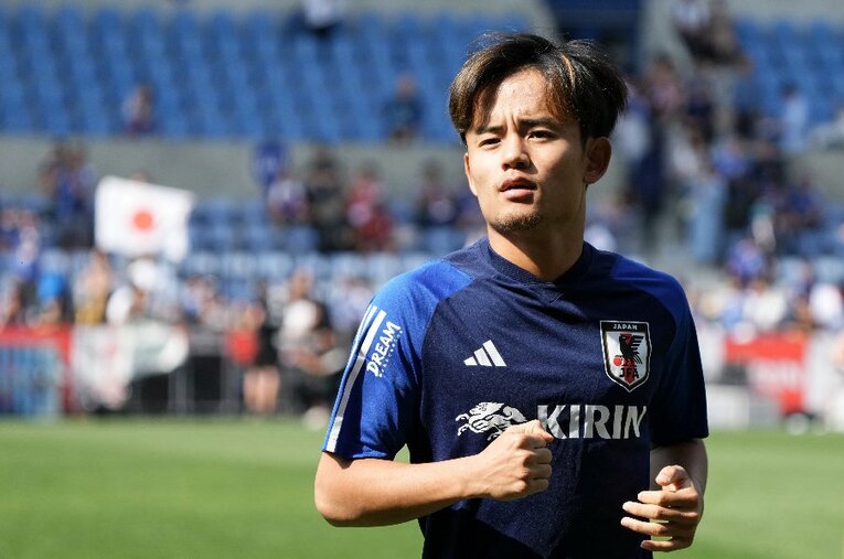 トルコ戦で別格のプレーを披露した久保建英。代表ウィーク後のレアル・マドリー戦も圧巻のパフォーマンスだった ／ photograph by Getty Images