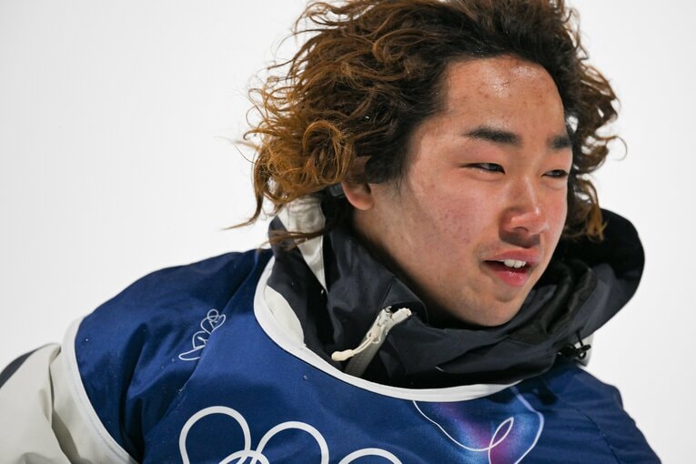 木村葵来が金メダル、木俣椋真が銀メダルを獲得した男子ビッグエア　©Nanae Suzuki／JMPA