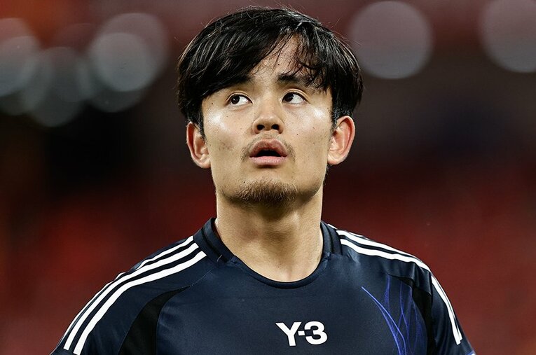 中国戦での先制点アシストなど輝きを見せた久保建英。ブラジル人記者がこの試合の日本代表各選手のパフォーマンスを評価した ／ photograph by Wang HE/Getty Images