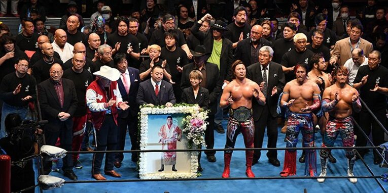 ジャイアント馬場没20年追善試合。棚橋弘至が全日本三冠王者にかけた技。(3)