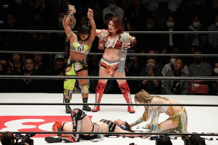 「超悔しかった気持ちもあるし」と勝った飯田は林下への思いを明かした　©Essei Hara