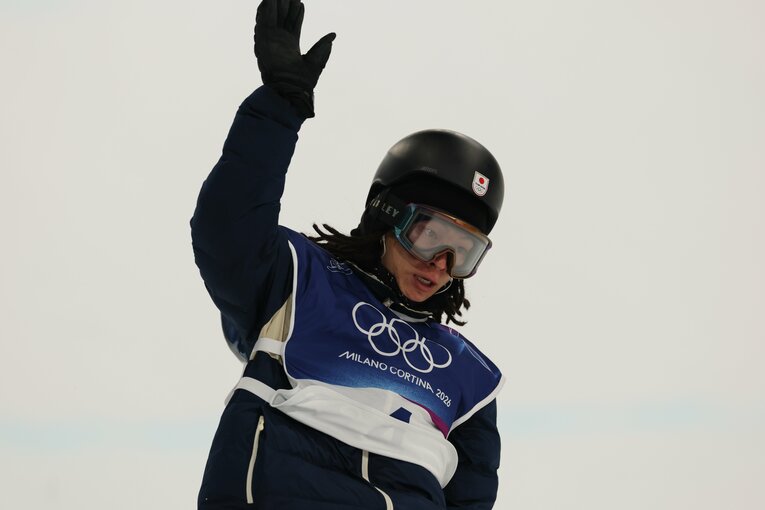 ミラノ五輪男子ハープパイプ決勝【スワイプするとそのほかの写真もご覧になれます】　©Kaoru Watanabe／JMPA