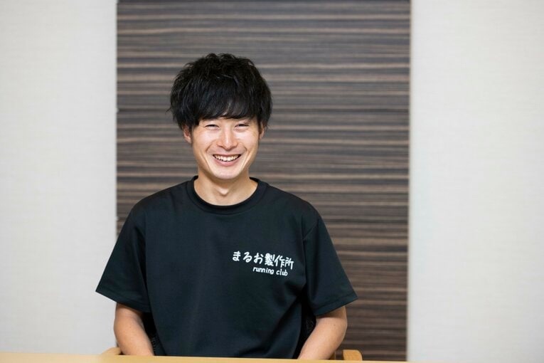 ランニング系YouTubeチャンネル『ランニング食堂』を配信する山田祐生さん