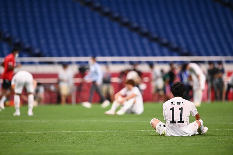 東京五輪3位決定戦・メキシコ戦（2021年8月）　©︎JMPA